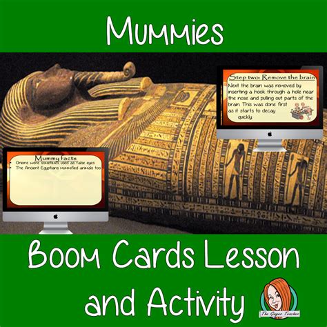 Mummies Boom Cards Digital Lesson The Ginger Teacher