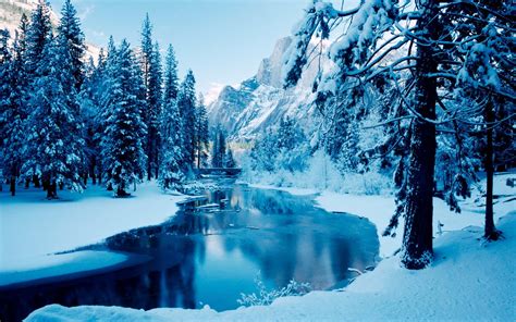 Blue Snow Wallpapers - Wallpaper Cave