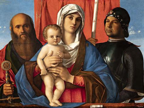 Madonna Col Bambino Tra I Santi Paolo E Giorgio Gallerie Dell