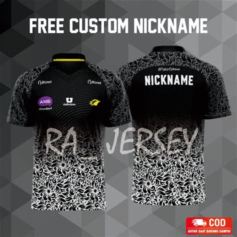 Jual JERSEY ONIC ESPORT TERBARU 2023 FREE NICKNAME Shopee Indonesia