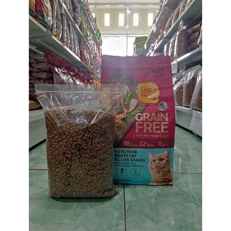 Jual Kitchen Flavour Grainfree Beauty All Stages Repack Kg Makanan