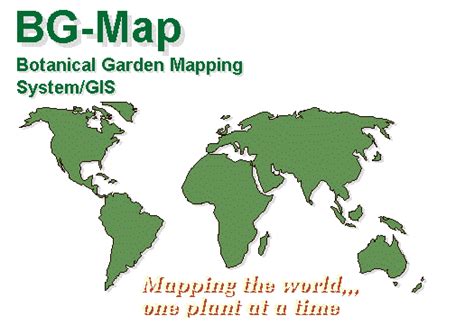 bg map botanical garden mapping system bgmap