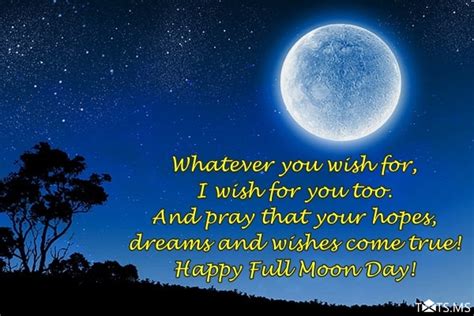 Full Moon Wishes, Messages, Quotes, and Pictures - Webprecis