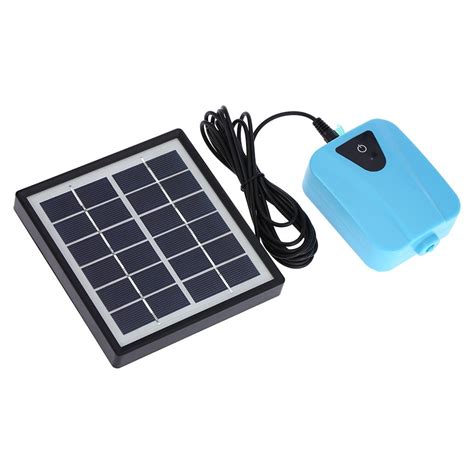 Mixfeer Solar Powered Dc Charging Oxygenator Water Oxygen Pump Pond