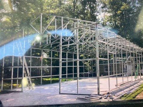 32x48 Metal Building Frame Only Ek Auctioneers Llc