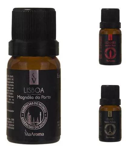 Kit de 3 esencias aromáticas Mundo Via Aroma Line 10 ml MercadoLibre