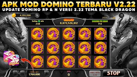 APK MOD DOMINO TERBARU HIGGS DOMINO RP N V2 22 X8 SPEEDER TEMA BLACK