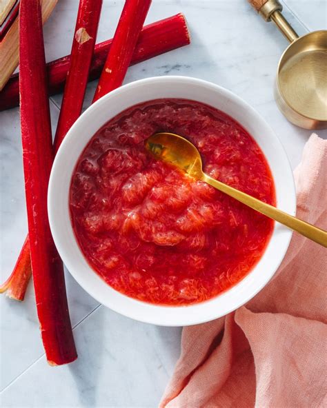 Easy Rhubarb Sauce A Couple Cooks