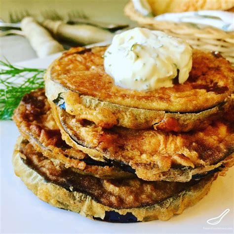 Fried Eggplant Slices Жареные баклажаны Is A Simple And Rustic Dish