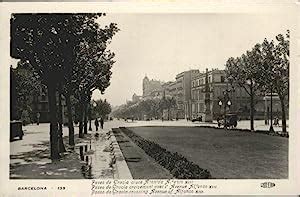 Postkarte Carte Postale Barcelona Cataluna Barcelona Paseo