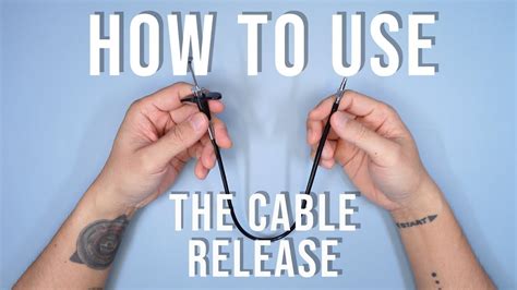 How To Use The Cable Release Tutorial On Kodak Ektar H35n Youtube