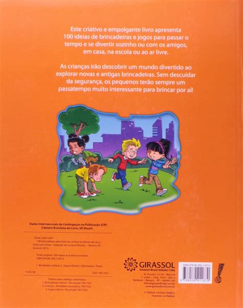 100 Brincadeiras Para Fazer Ao Ar Livre - 100 brincadeiras para fazer ao ar livre ou em casa - Carrefour