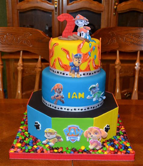 Top Paw Patrol Birthday Cake