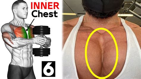 The 6 Best Exercises Inner Chest 🔥 Youtube