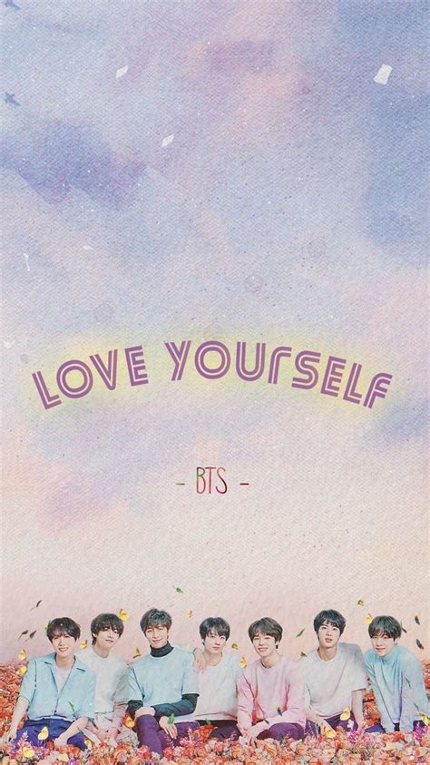 BTS LOVE YOURSELF WALLPAPER ️ | Bts love yourself, Rose day wallpaper, Bts