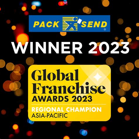 Pack And Send Wins Regional Champion Asia Pacific At Global Franchise