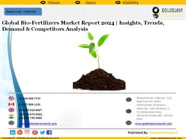 PPT Global Bio Fertilizers Market Report 2024 Insights Trends