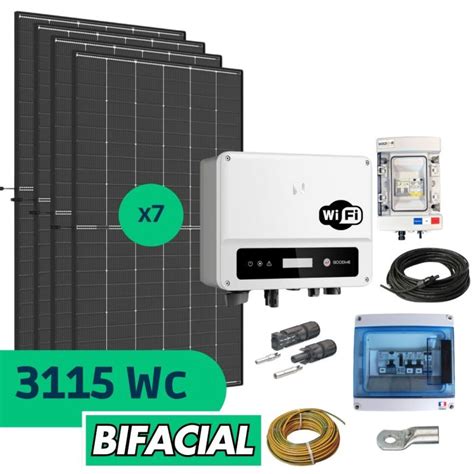 Kit Solaire Autoconsommation Wc Dmegc Biverre Bifacial