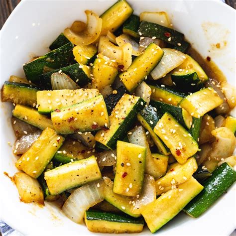 Japanese Zucchini Spicy Southern Kitchen