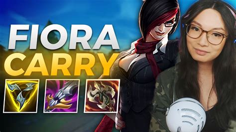 This Is How To Carry On Fiora Insane 1v9 Youtube