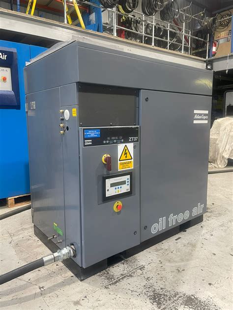 Atlas Copco ZT37 Oil Free Screw Compressor Air Supply UK