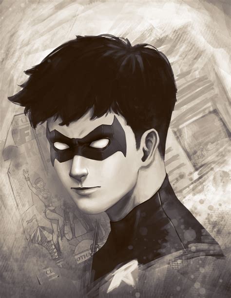 Artstation Robin Dick Grayson