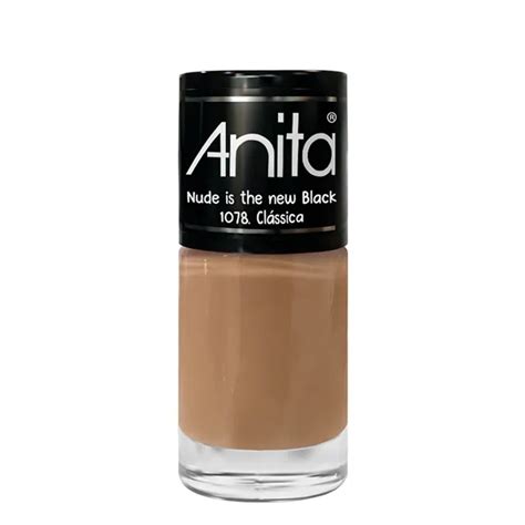 ANITA NUDE IS THE NEW BLACK SÓ O BÁSICO 10ML ANITA ESMALTE NUDE IS THE NEW BLACK SÓ O BÁSICO