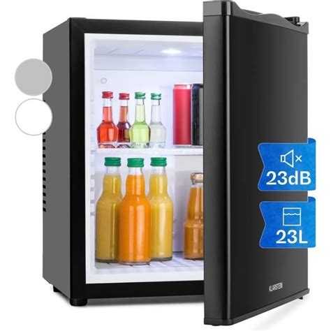 Petit Frigo De Chambre De 23L Pour Snacks Et Boissons Top Silencieux