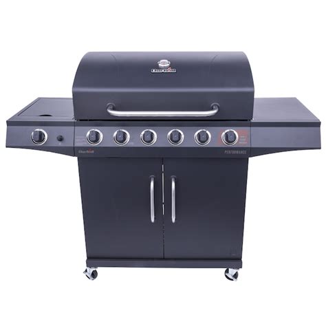 Char Broil Performance Series Gray 6 Burner Liquid Propane Gas Grill With 1 Side Burner