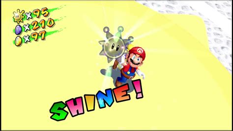 Super Mario Sunshine Isle Delfino 100 Coin Shine Youtube