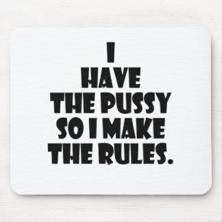 Pussy Mouse Pads Zazzle
