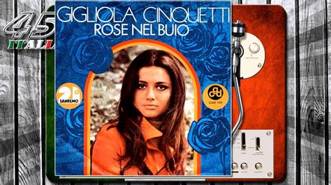 Gigliola Cinquetti Rose Nel Buio 1971 YouTube