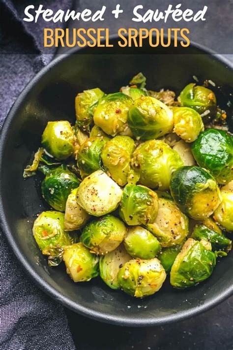 Instant Pot Steamed Brussel Sprouts Recipe