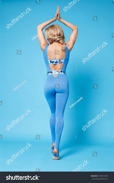 Photo De Stock Beautiful Sexy Blonde Woman Perfect Athletic 278517437 Shutterstock