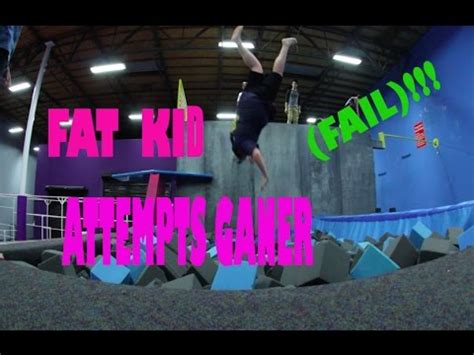 SUPER TRAMPOLINE PARK VS FAT KID YouTube