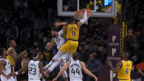 Russell Westbrook Shocks The World With Insane Poster Dunk On Rudy