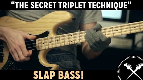 Slap Bass Lesson The Secret Triplet Technique L84 Youtube