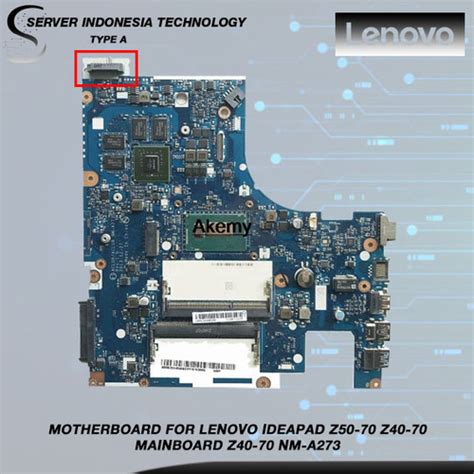 Jual MOTHERBOARD FOR LENOVO IDEAPAD Z50 70 Z40 70 MAINBOARD Z40 70 NM