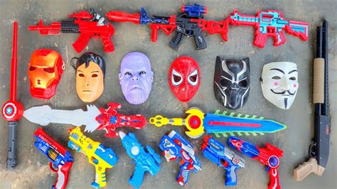 Mencari Mainan Tembak Tembakan Spiderman Guns Air Blaster Gun Ak