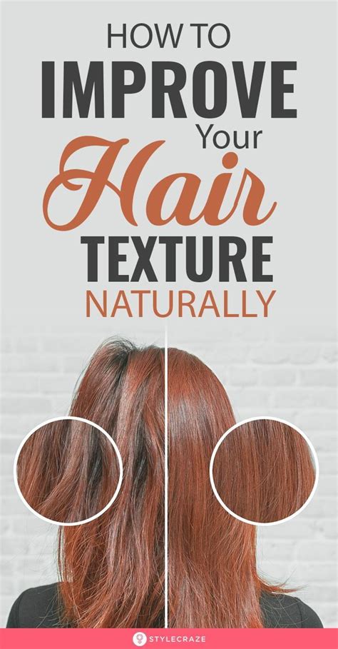 How To Improve Your Hair Texture Naturally 9 Ways In 2020 Hair Care