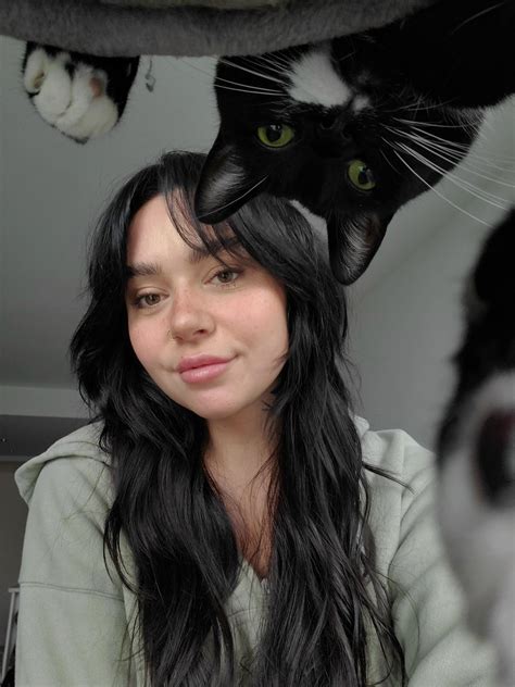 My Cat Bonez Wanted To Take Some Selfies With Me R Pics