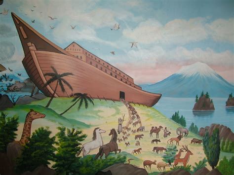 Noahs Ark Painting at PaintingValley.com | Explore collection of Noahs ...