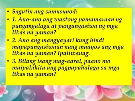 Yunit 2 Lesson 5 Matalino At Di Matalinong Paraan Ng Ng Pangangasiwa Ng