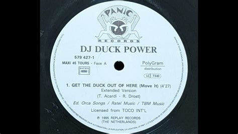 Dj Duckpower Get The Duck Out Of Here Move It Youtube