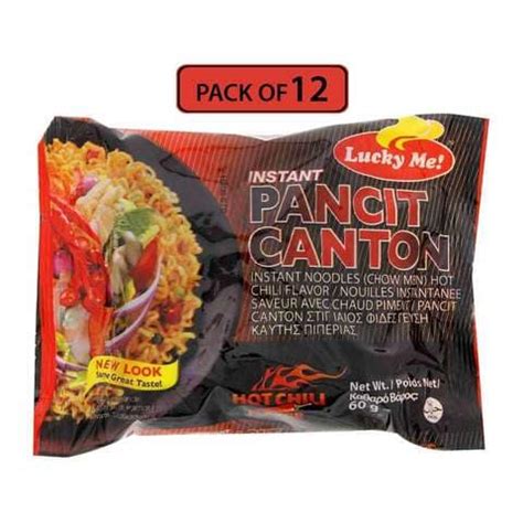 Lucky Me Hot Chilli Instant Pancit Canton G Pack Of Price In UAE Carrefour UAE
