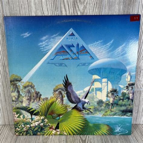 Asia Alpha Album Vinyl Record Wax LP 1983 Pop Rock Allied Press Geffen