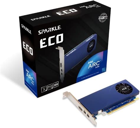 Sparkle Intel Arc A Eco Gb Gddr W Tbp Low Profile Single Fan