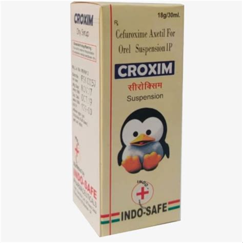 Cefuroxime Axetil Mg Ml Croxim Ds Syrup At Rs Box Cefuroxime