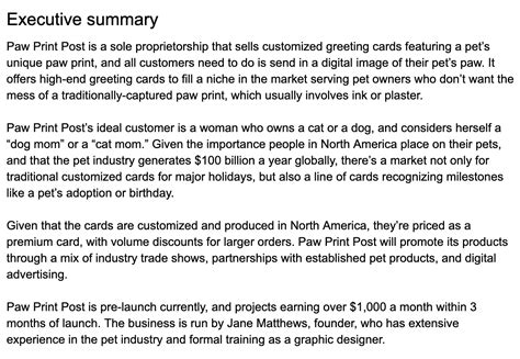 top  business plan examples  inspire    shopify