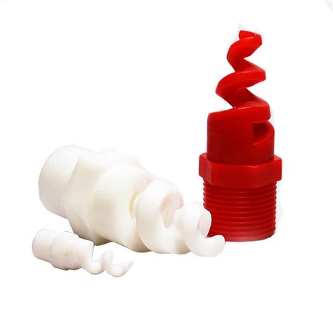 Whirl Spray Nozzle Pvc Mister Nozzles Full Cone Water Spiral Nozzle